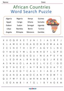 printable countries word search cool2bkids