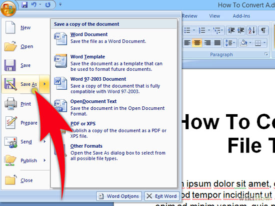 Introduced from 2007 with the release of docx files can be opened with word 2007 and lateral versions but not with the earlier versions of ms. 2 Free Ways To Convert Doc To Docx Word Documents