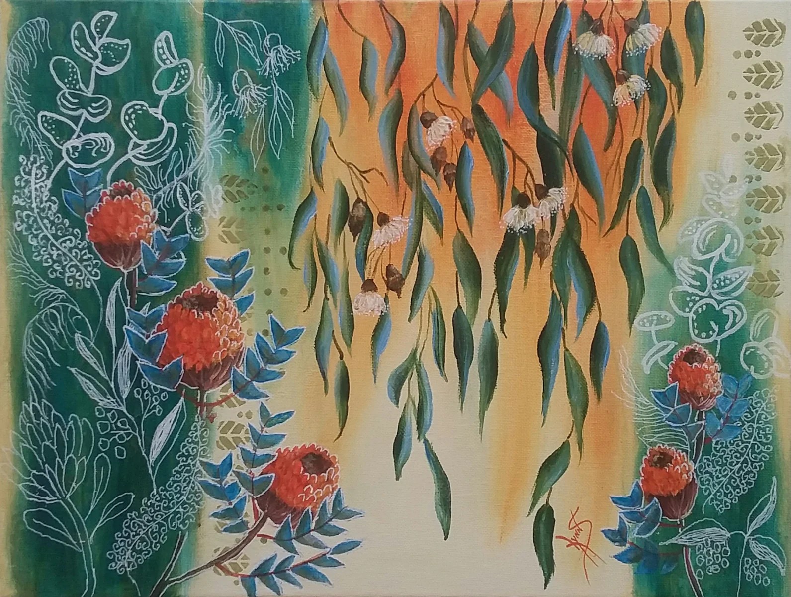 Native Garden with Banksias