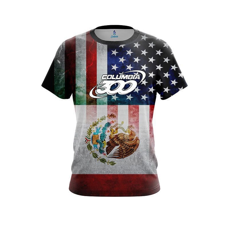 4.4 out of 5 stars 125. Columbia 300 Usa Mexico Flag Coolwick Bowling Jersey Coolwick Apparel