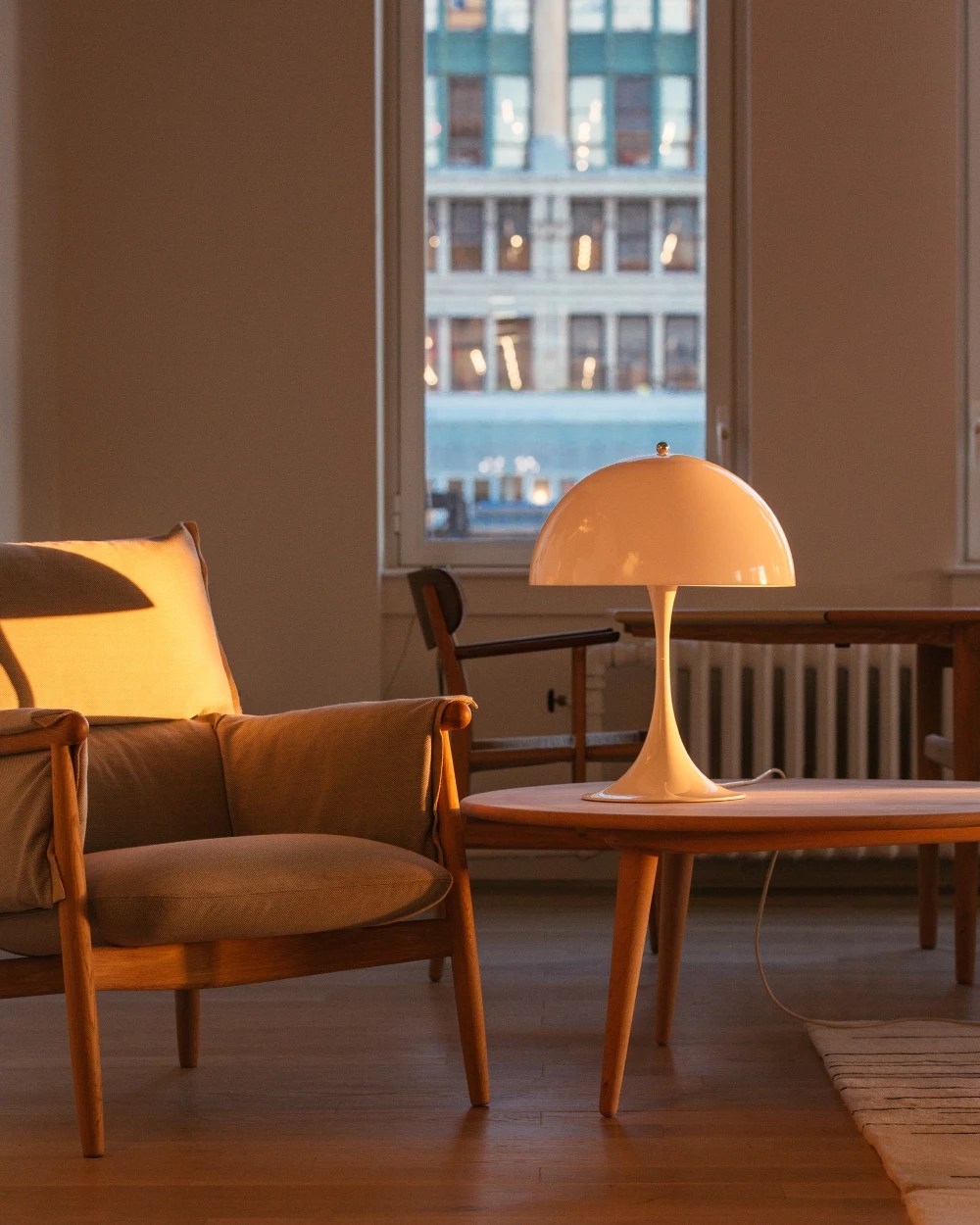 Panthella 400 Tischleuchte White Opal, Louis Poulsen – Bild 2