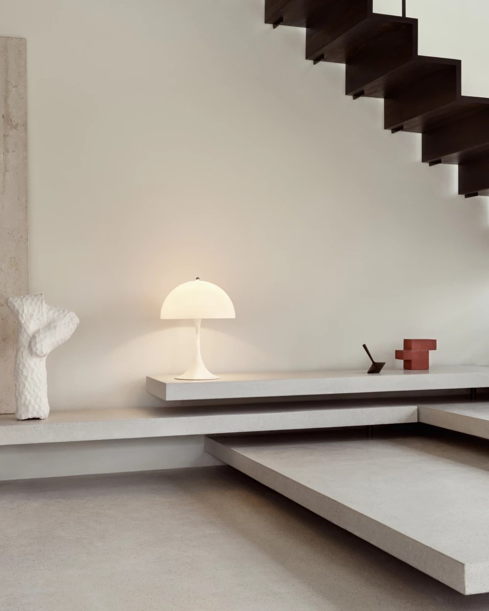 Panthella 400 Tischleuchte White Opal, Louis Poulsen – Bild 3