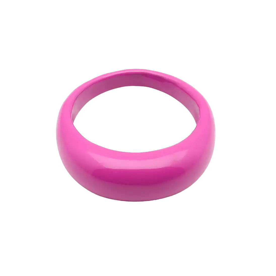 Chunky Color Ring Electric Fuchsia Pink, LULU