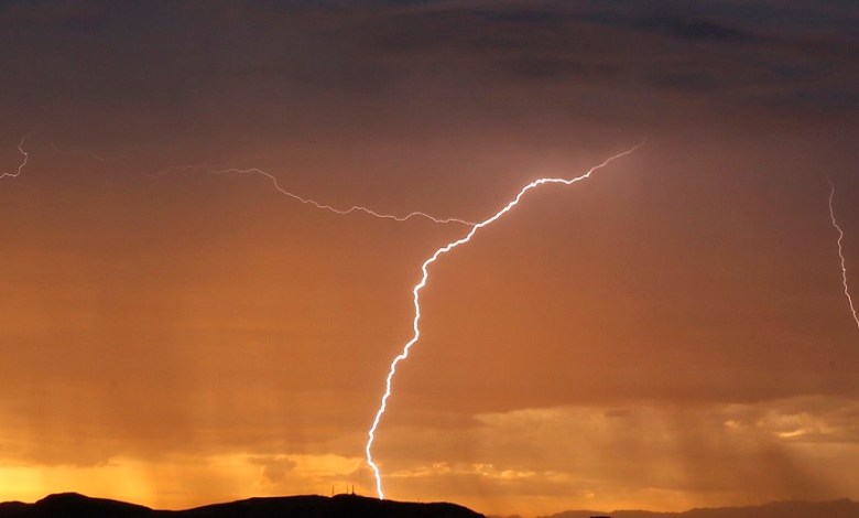 Woman killed by lightning while picking her child up from school Woman killed by lightning while picking her child up from school