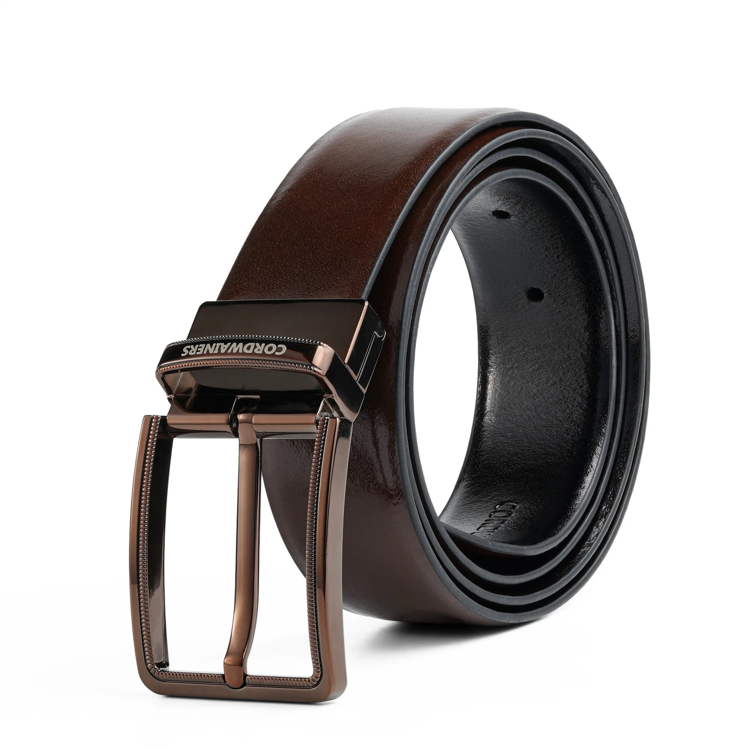 Trix reversible leather belt