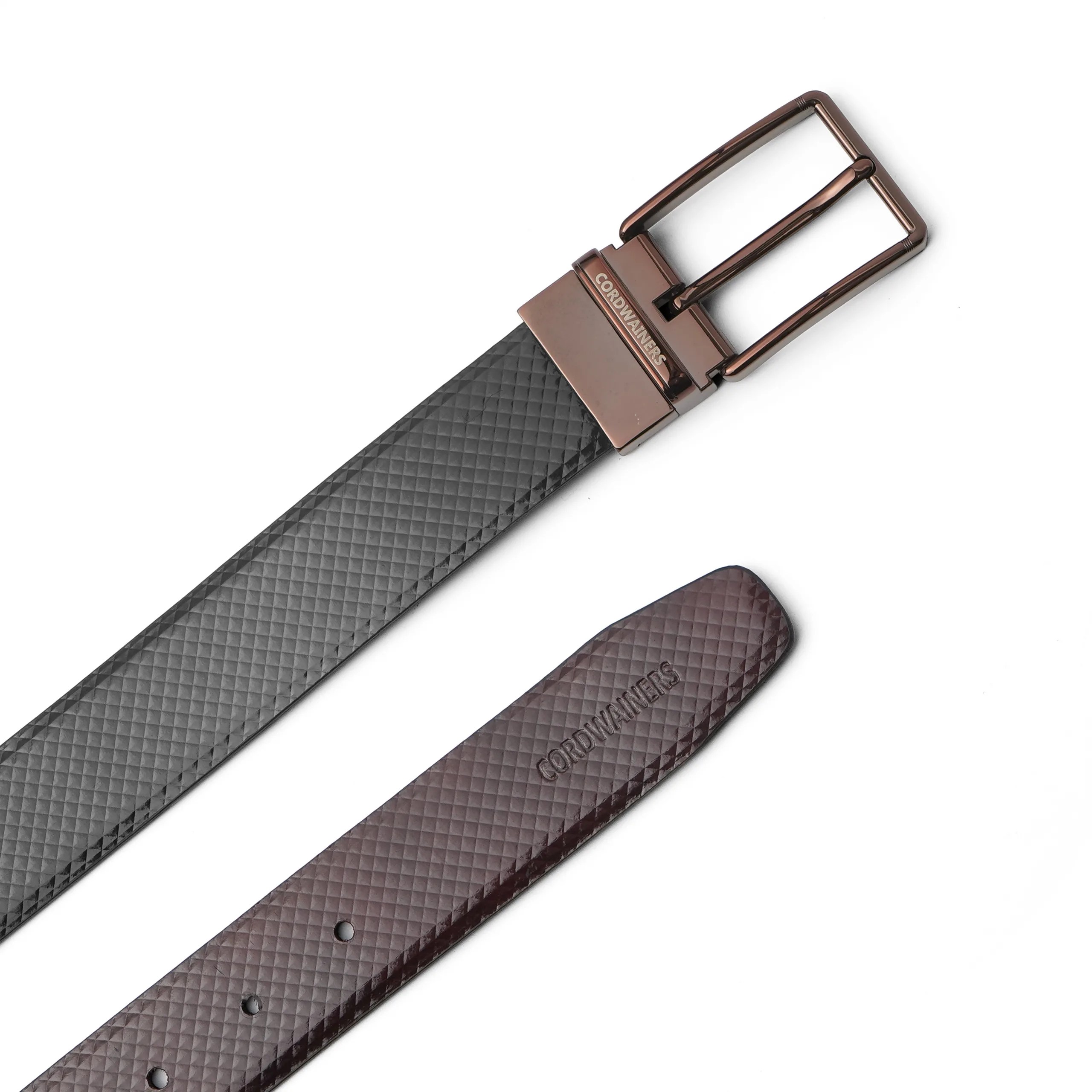 Revia reversible leather belt