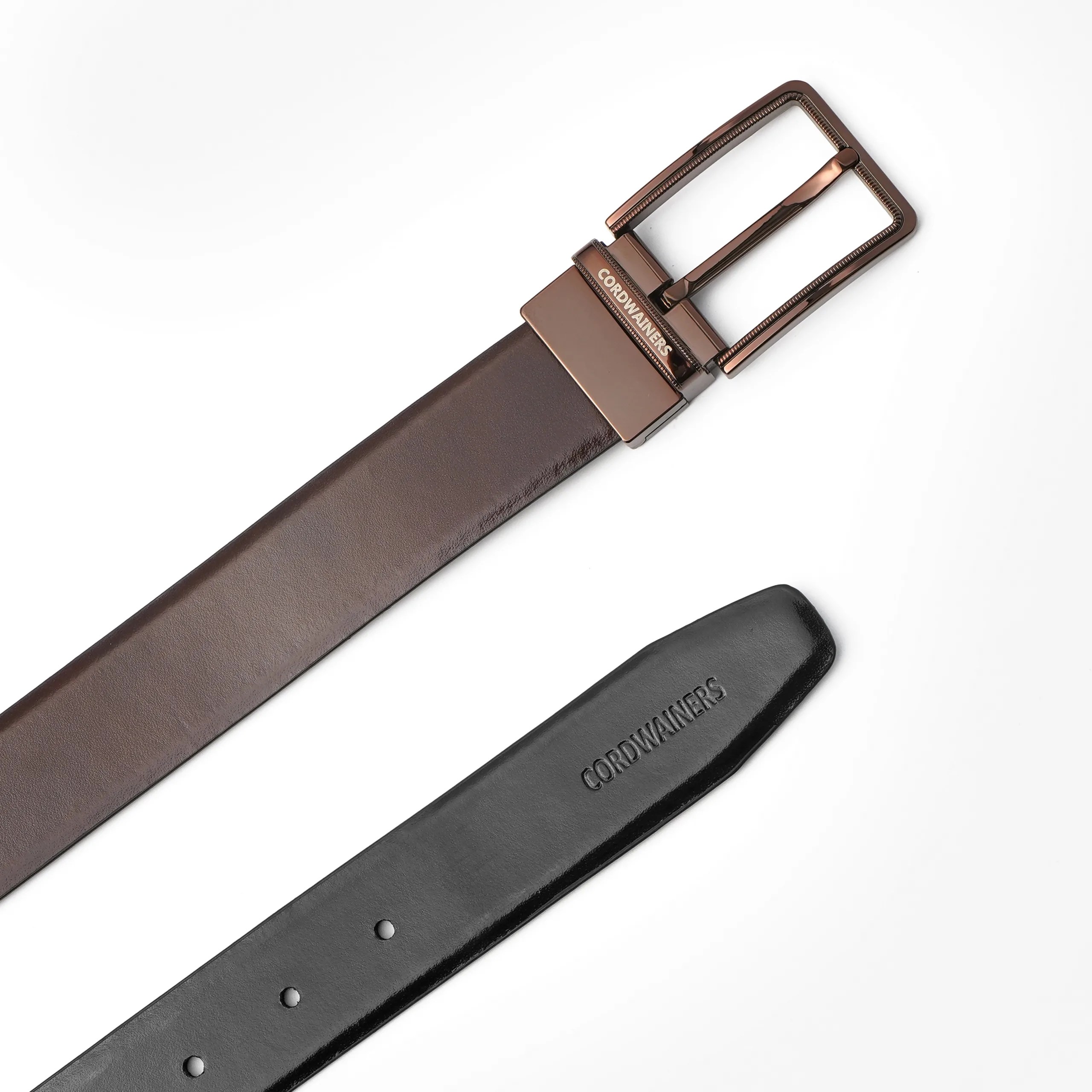 Trix reversible leather belt