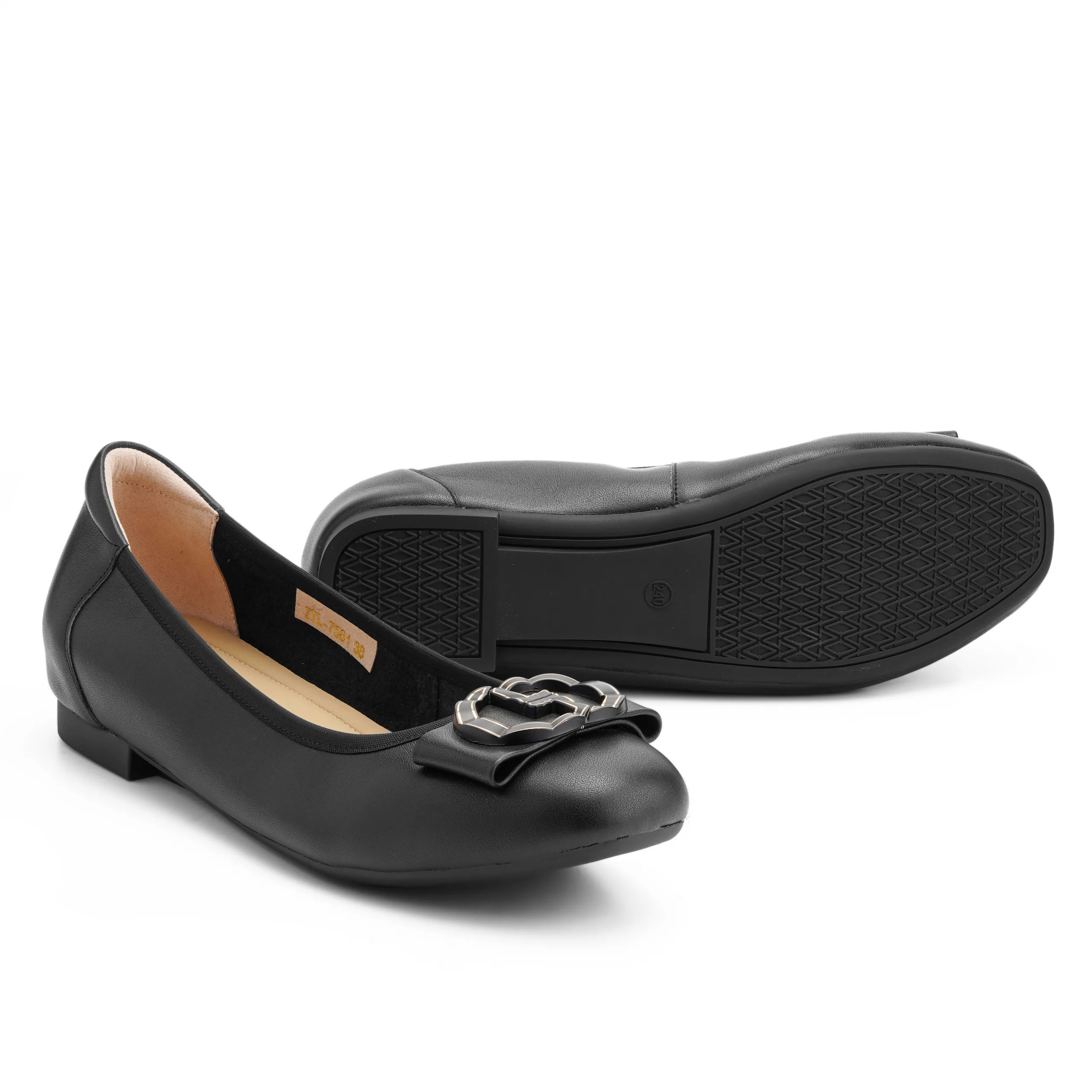 tanor Noir Black leather Bellies