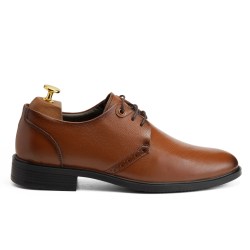 walter tan leather tan derby formal shoes