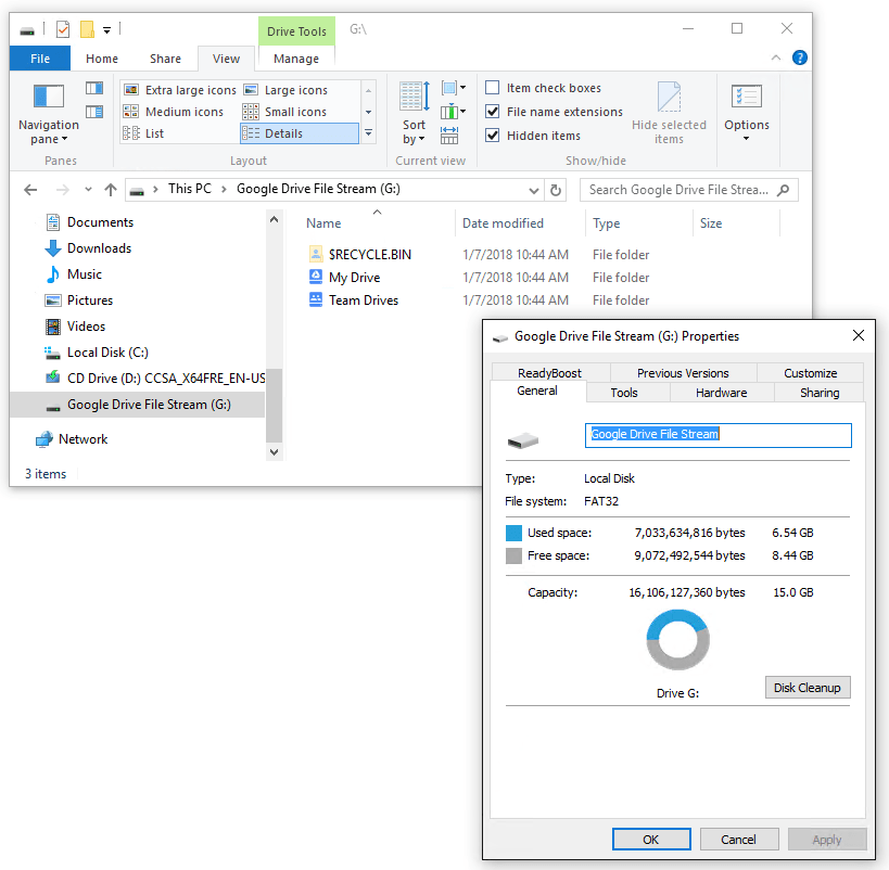 How To Run Drive File Stream 24 7 As A Windows Service 2016 10 2012 8 2008 7 Vista