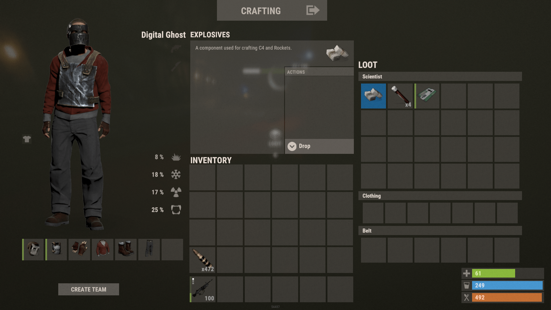 How To Find Explosives In Rust Trading Recycling Looting The majority of what people can make with the mixing table appears to be tea at the moment.