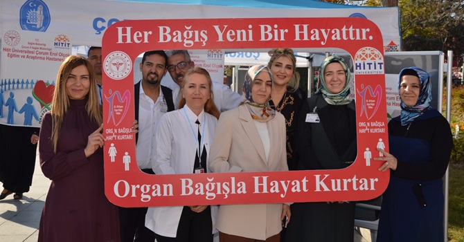Organ Bağışı İçin Farkındalık Yapıldı