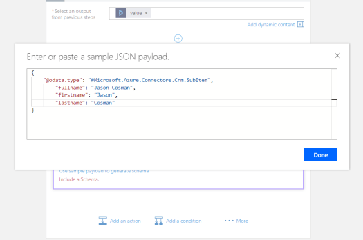 Parse JSON