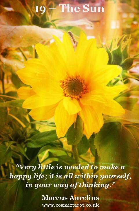 The Sun in the Tarot of Quotes sun tarot of quotes