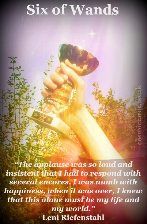 six of wands tarot of quotes