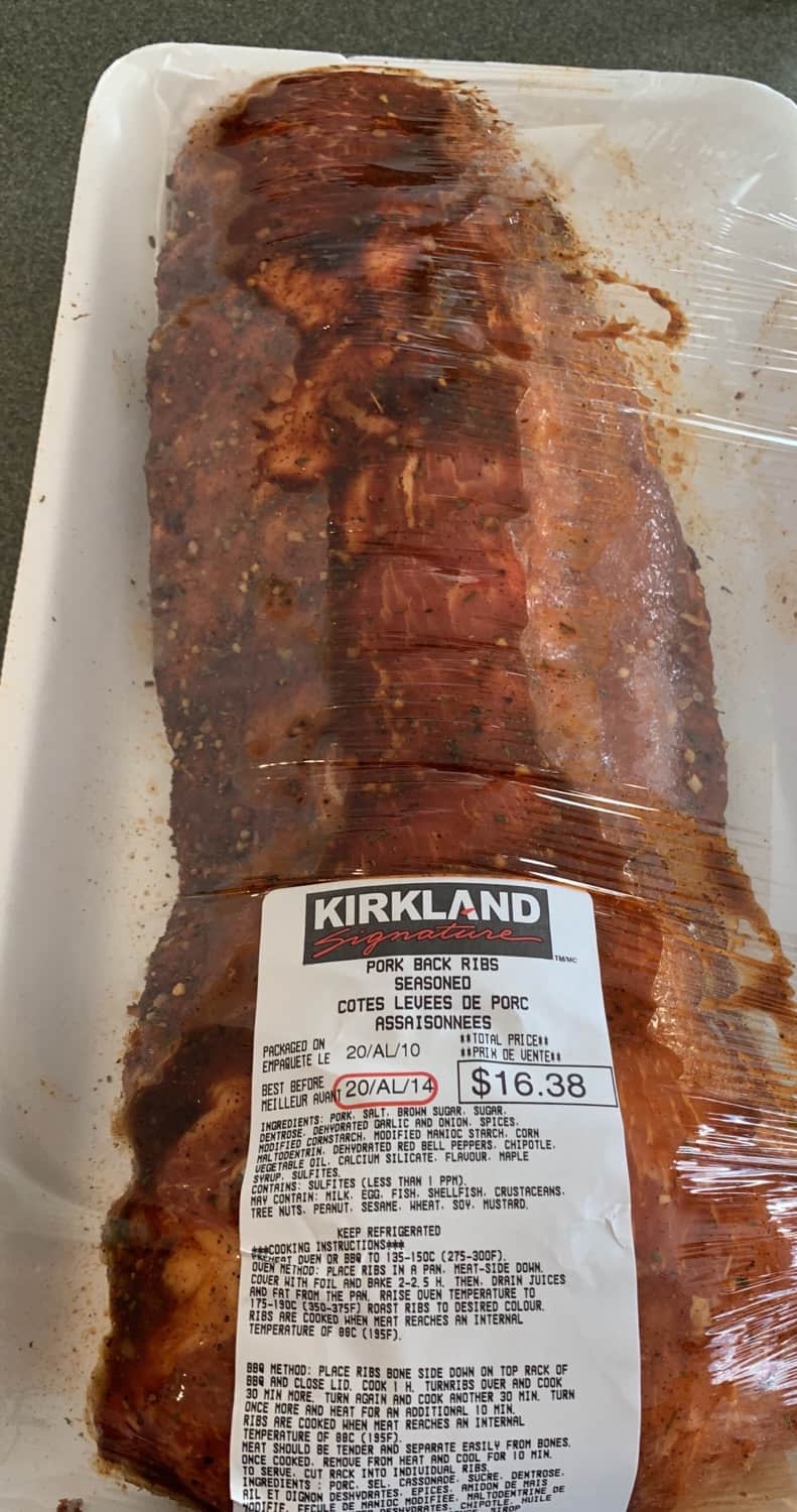 Do costco baby back ribs have the membrane removed