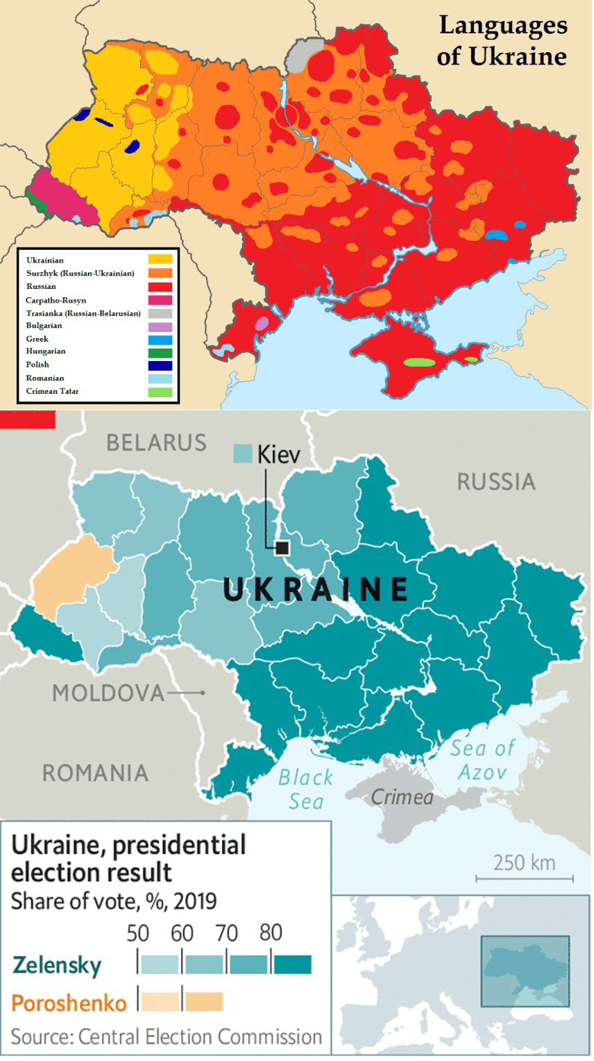 Russian Revolution Map