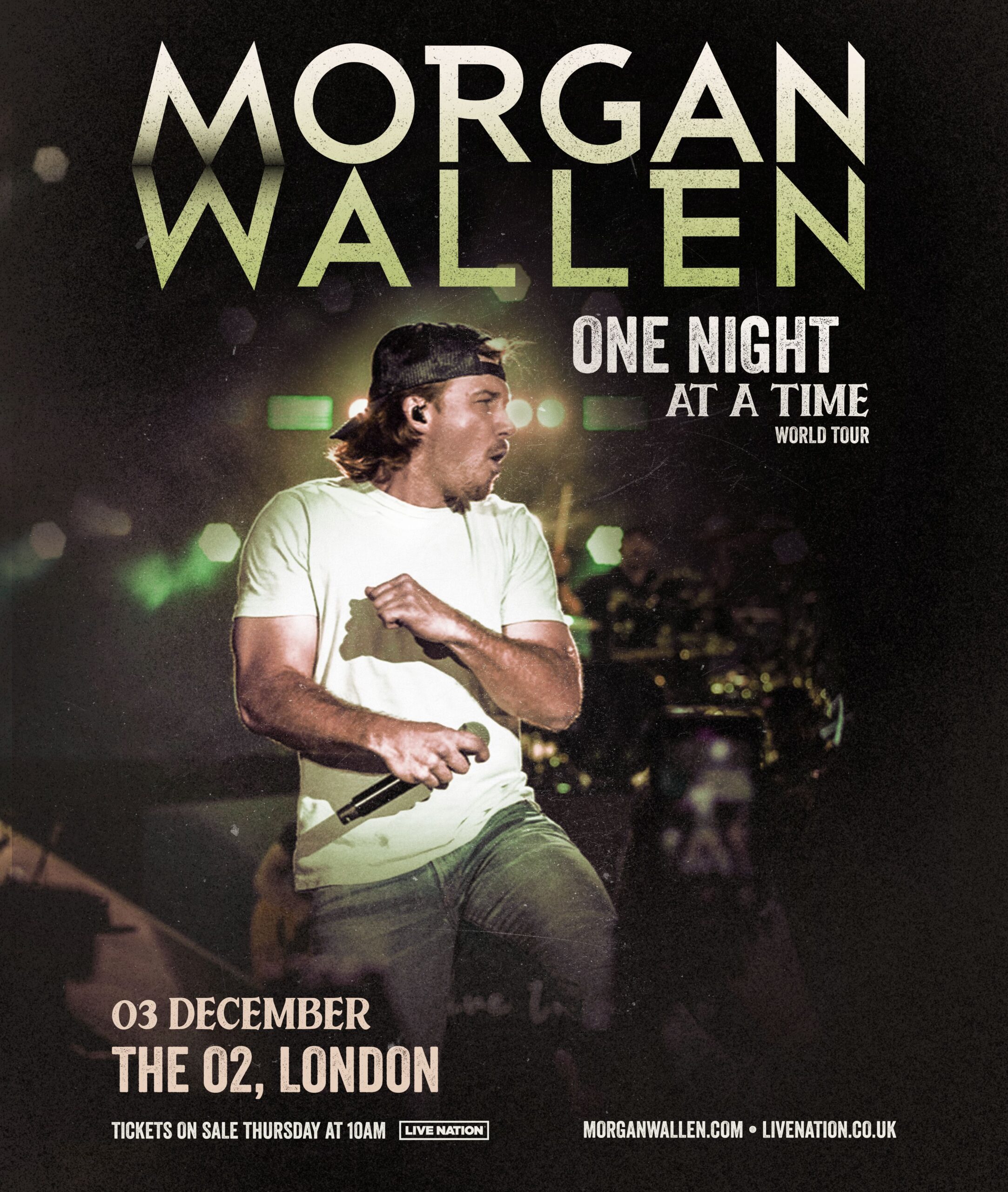 Morgan Wallen Extends Tour into New Territory with London Show; Dec. 3, 2023