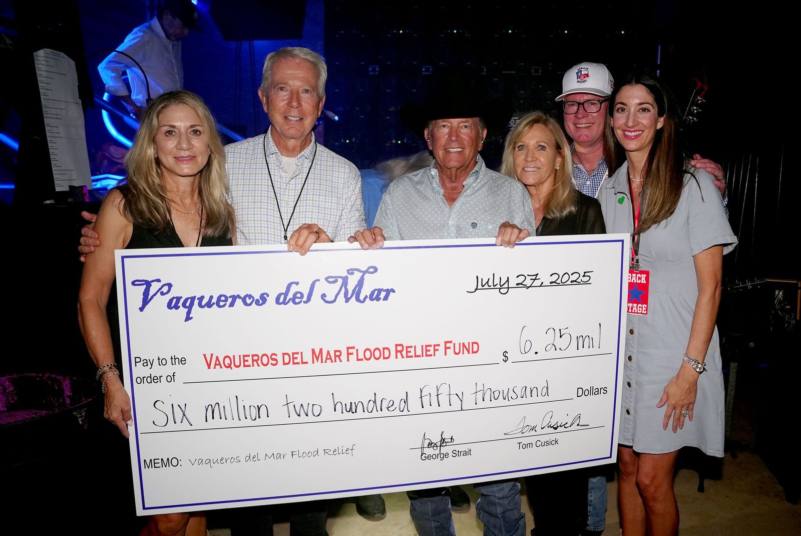 George Strait and Vaqueros del Mar’s “Strait To The Heart” Raises $6.25 Million & Counting for Hill Country Flood Relief