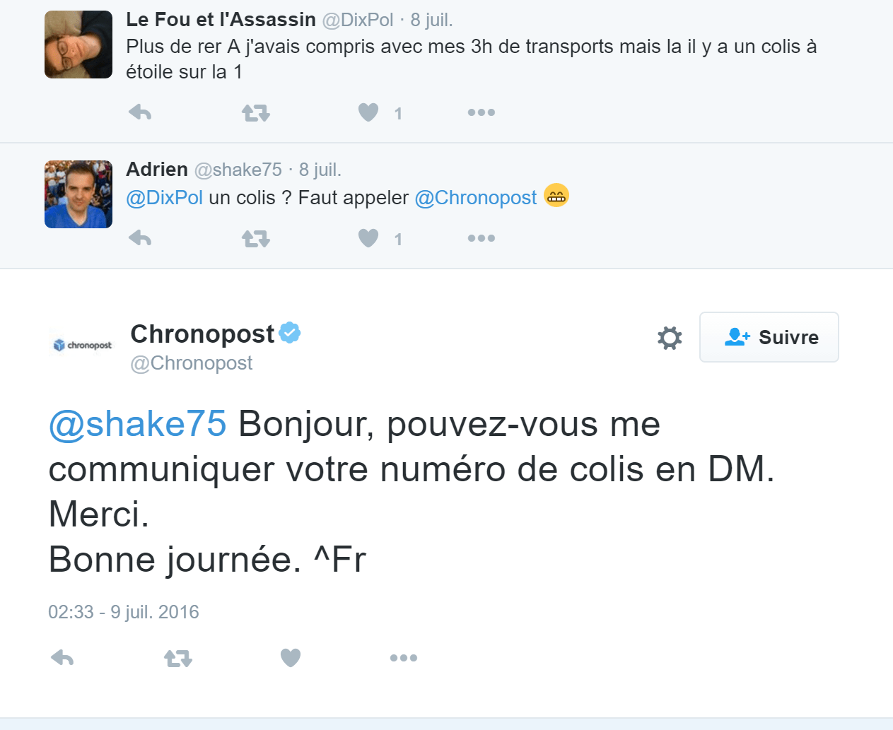 Chronopost Jamais Plus Courbis Le Blog Officiel