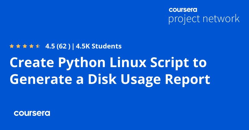 Create Python Linux Script To Generate A Disk Usage Report Datafloq - Ocean Illustration Collection - Mobile Quality