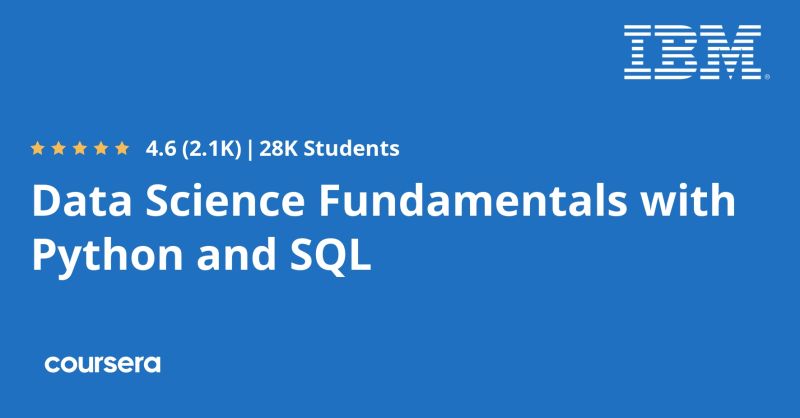 Data Science Fundamentals With Python And Sql Specialization Expert - Amazing Ocean Background - 4K