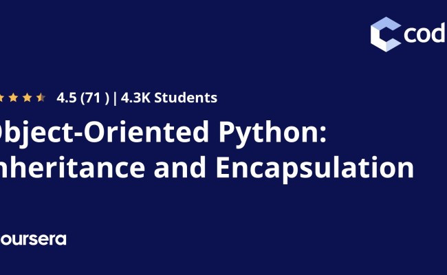 Object-Oriented Python: Inheritance And Encapsulation - Coursya