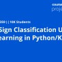 Traffic Sign Classification Using Deep Learning In Python/Keras - Coursya