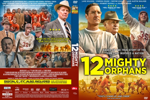 12 mighty orphans tells the true story of the mighty mites, the football team of a fort worth orphanage who, during the great depression, went from playing . Covercity Dvd Covers Labels 12 Mighty Orphans