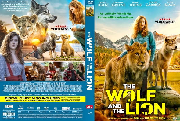 A wolf and a lion. Covercity Dvd Covers Labels The Wolf And The Lion