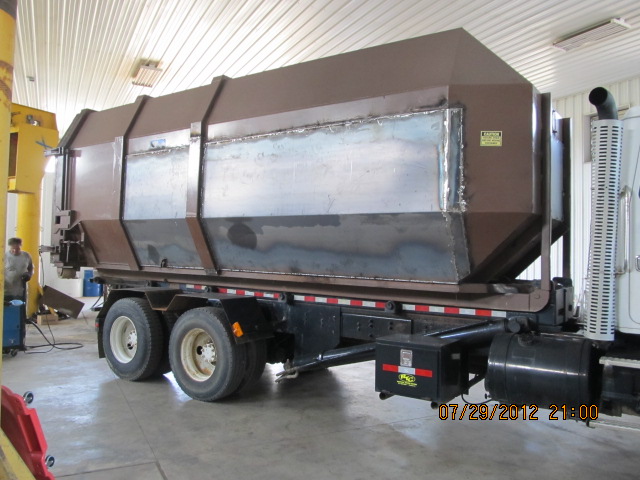 Container side replacement