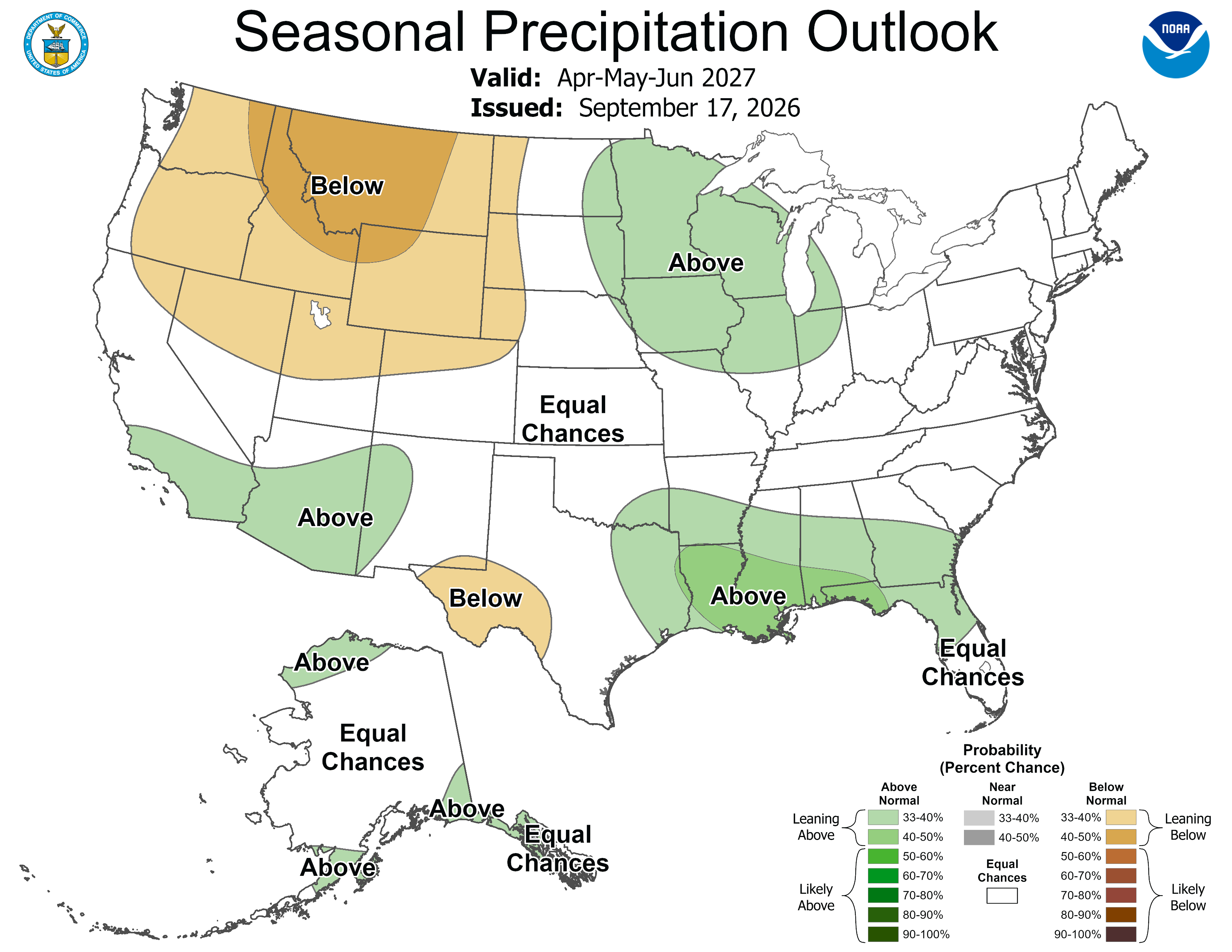Climate Prediction Center Seasonal Color Maps Off07 Prcp 