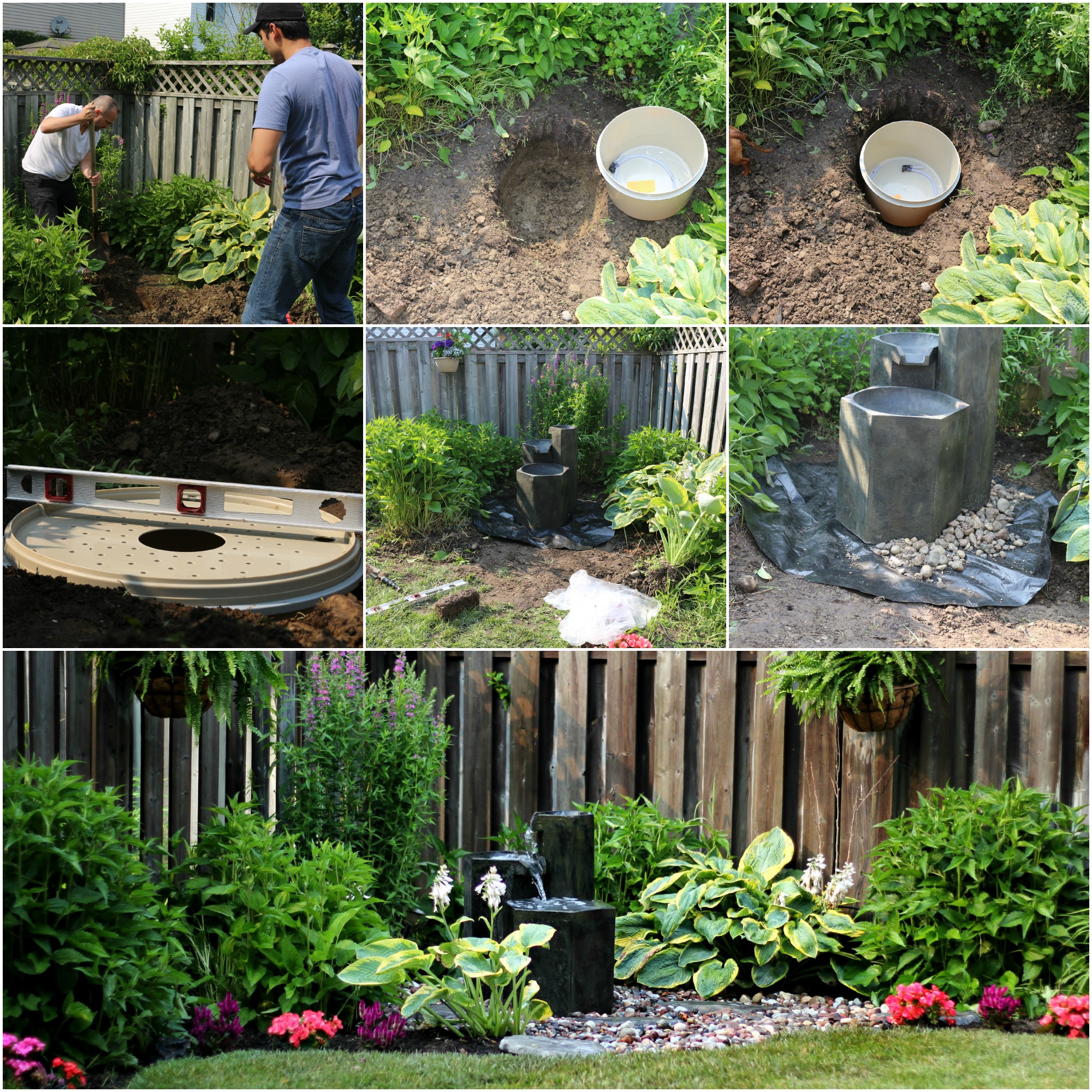easy to install garden fountain on how to wire an outdoor water fountain