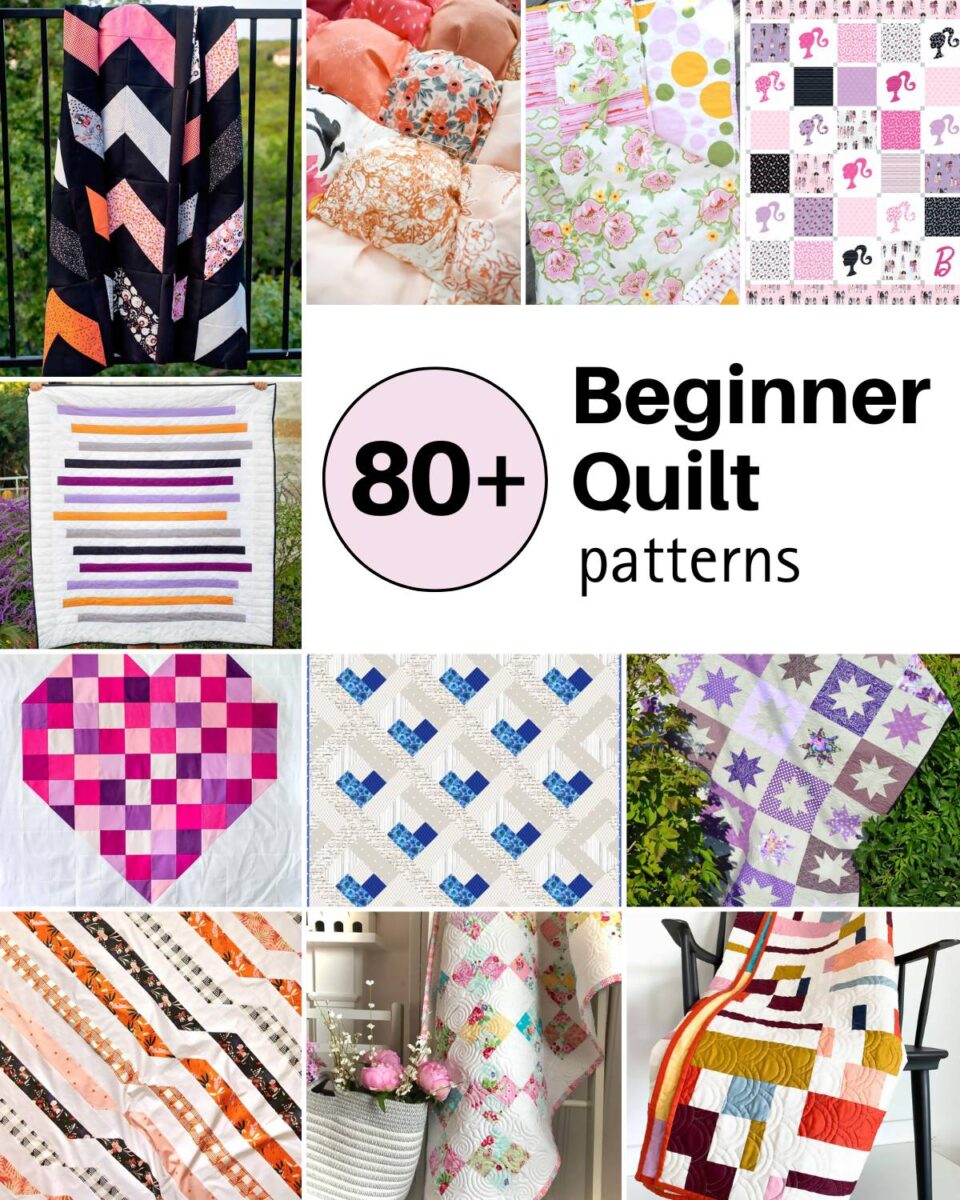 81 Simple Beginner Quilt Patterns With Tutorials Craft Passion Beginner Quilt Pattern 1 960x1200 