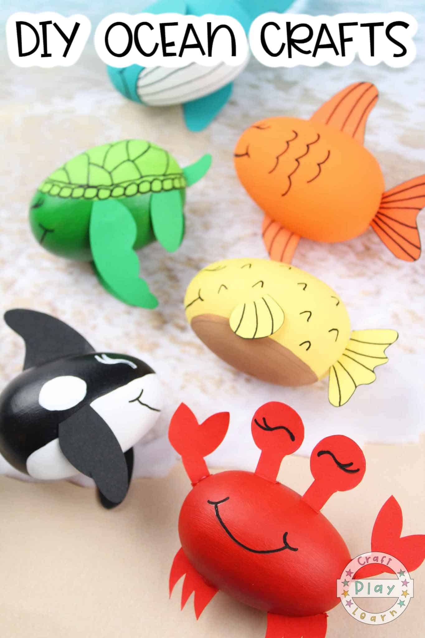 amazing ocean animal crafts for kids craft play learn