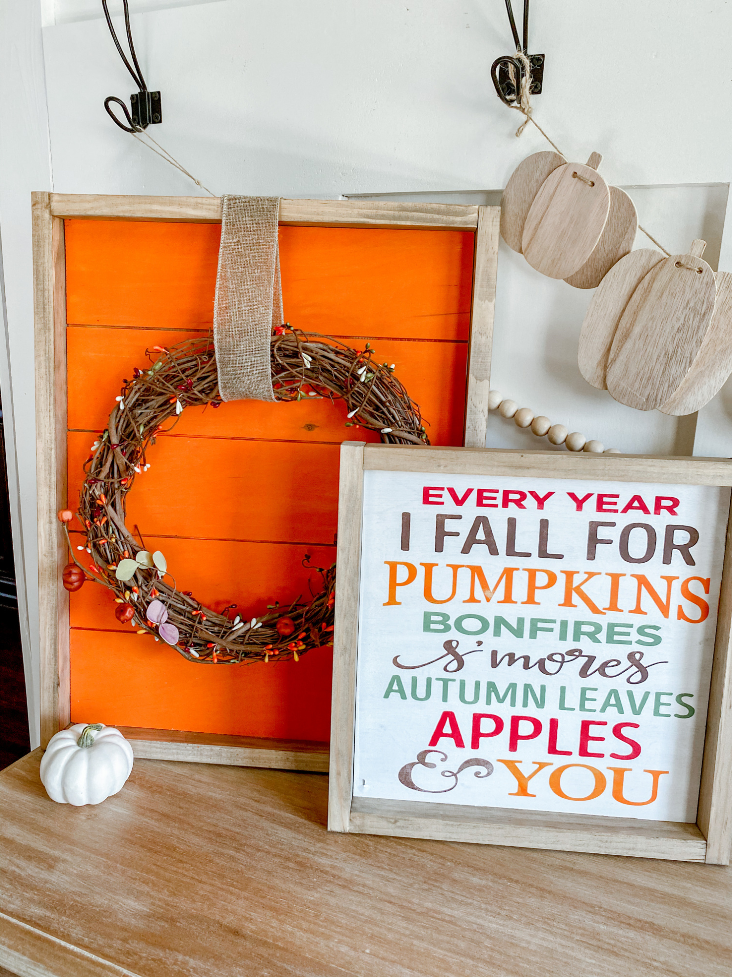 Create this fun Every Fall Sign using this easy to follow wood sign craft kit. This kit comes with everything you need excluding paint to create unique Fall Decor in your home. 