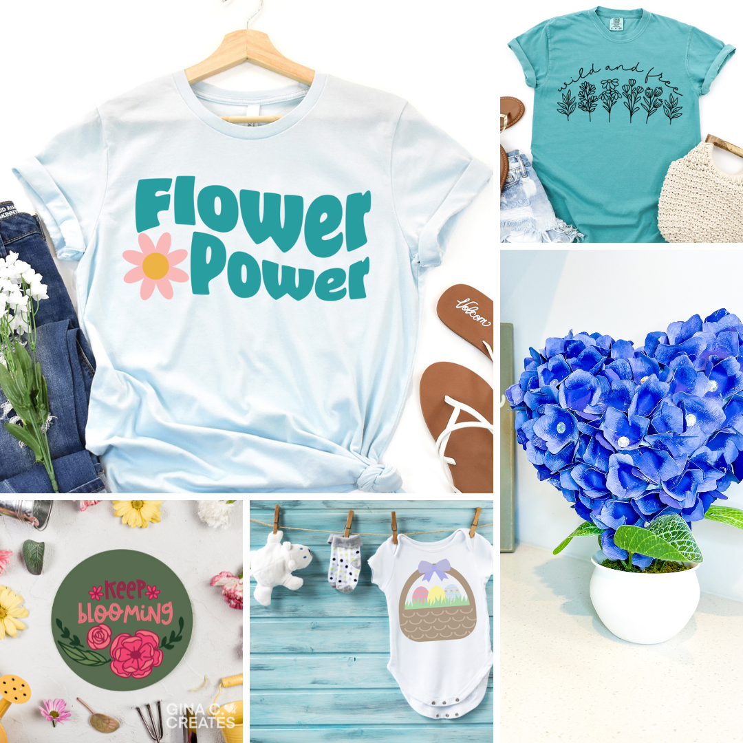 Spring SVG cut files for cricut and silhouette