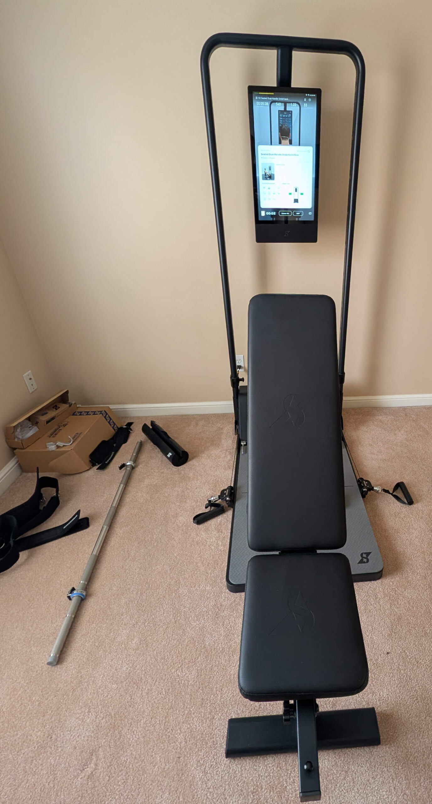 Speediance Gym Monster 2 ベンチ