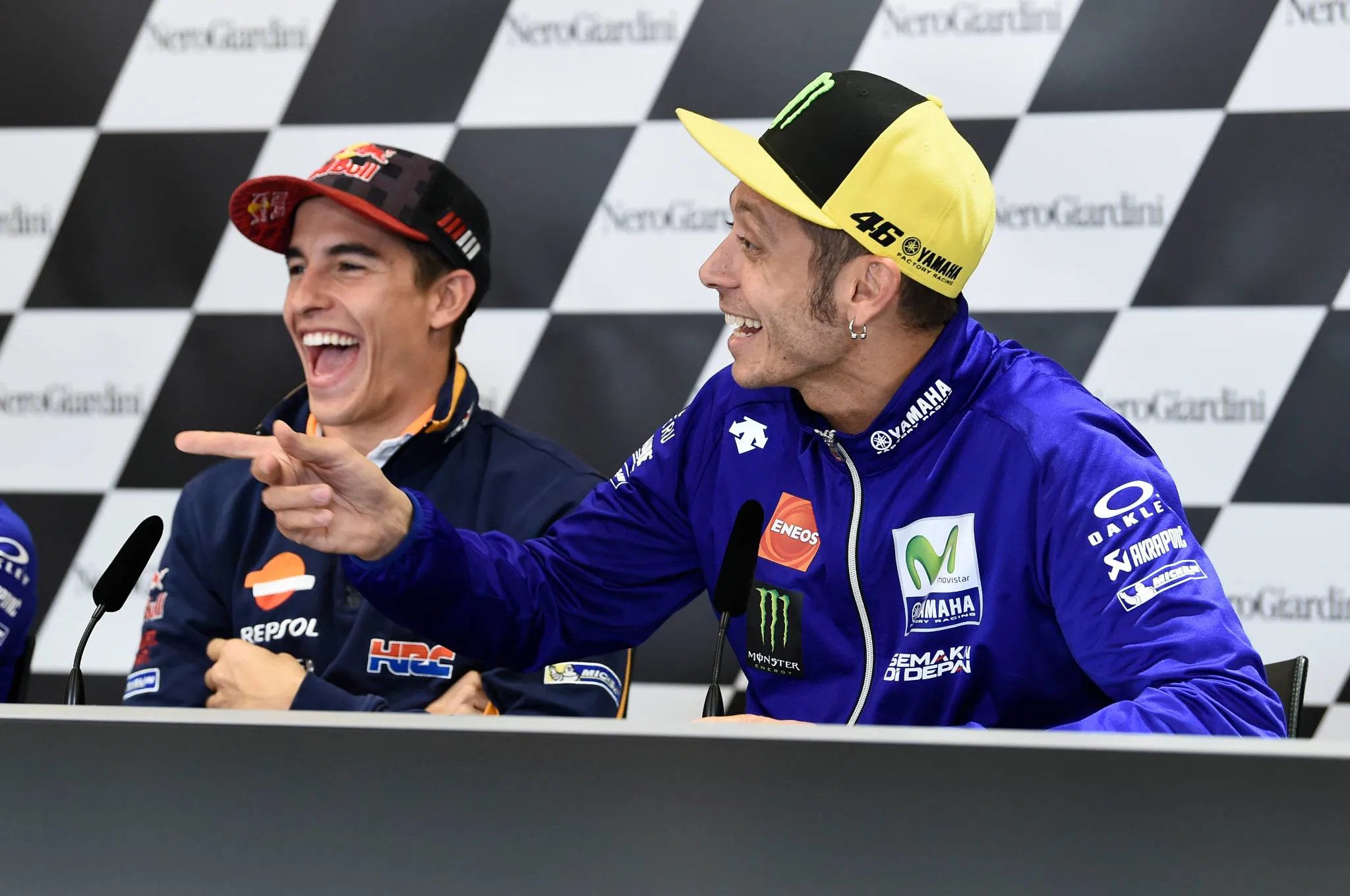Motogp Rossi Talks Last Corner Overtakes In Front Of Sete
