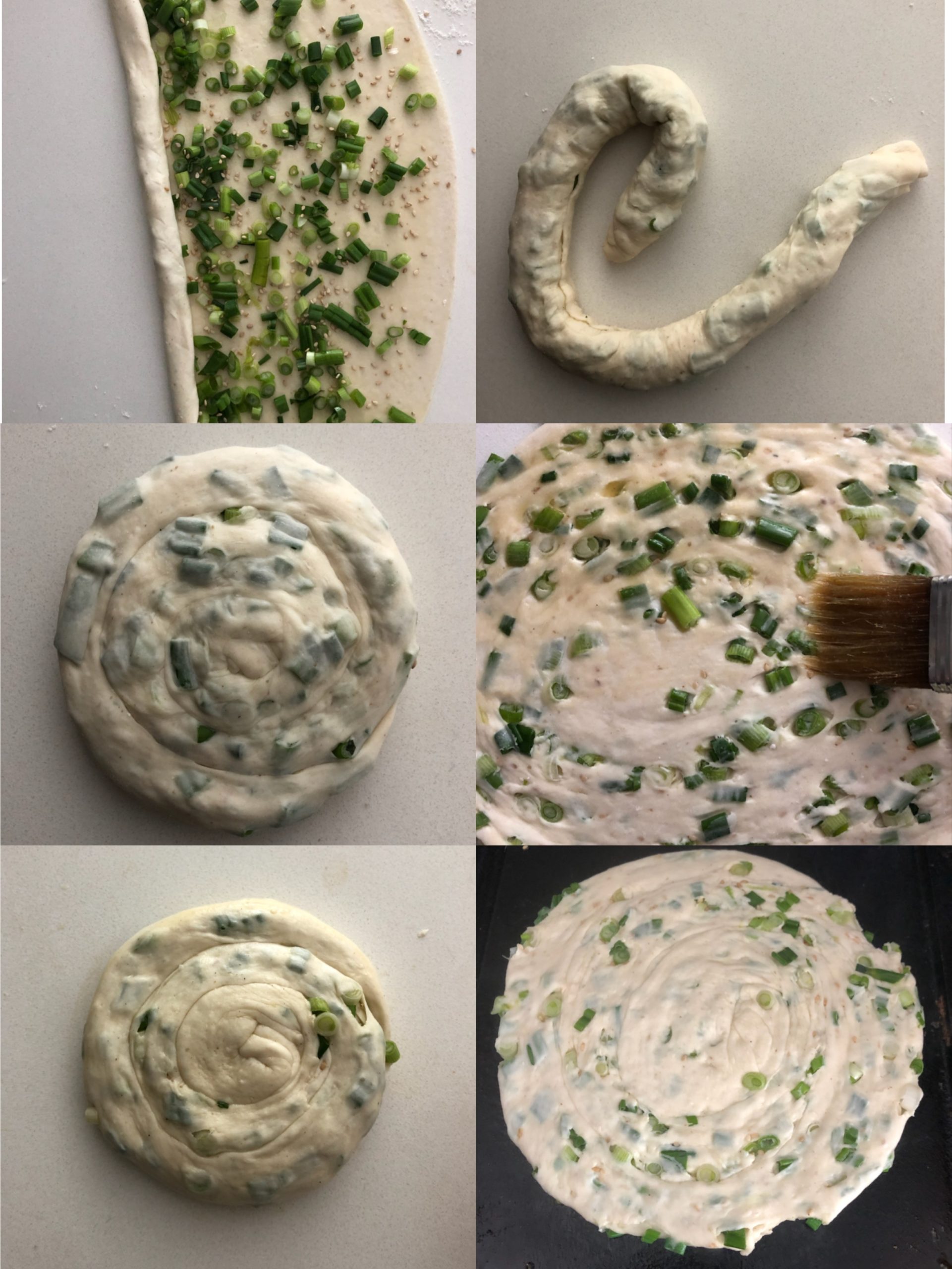 sourdough discard scallion pancakes