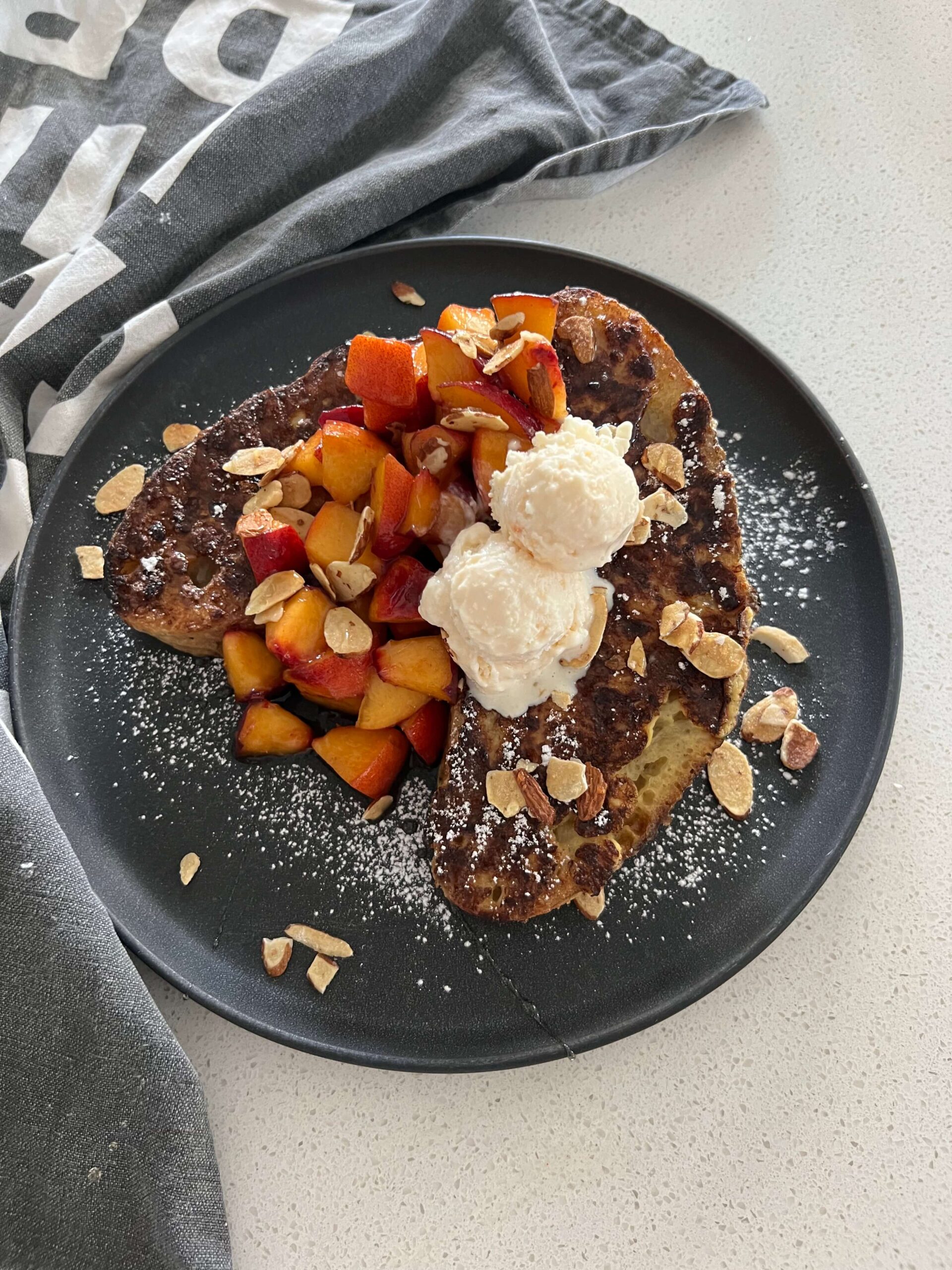 peaches and cream french toast