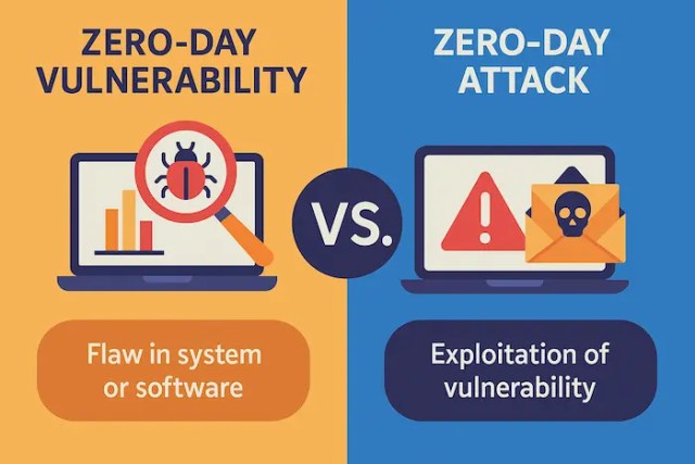 Details of Zero-Day Vulnerability Vs. Zero-Day Attack