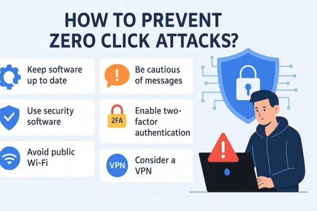 Information of How to Prevent Zero Click Attacks?
