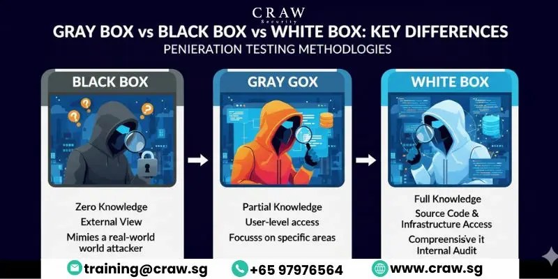 Gray Box Penetration Testing vs Black Box vs White Box: Key Differences
