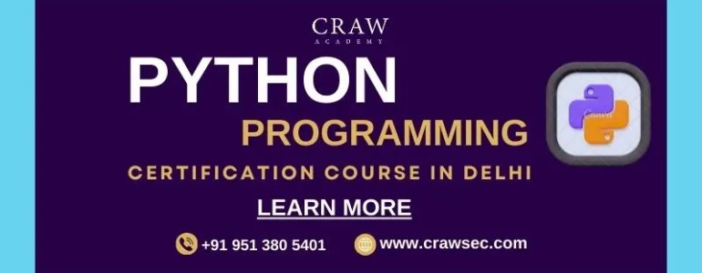 Python Programming Course in Delhi at craw security
