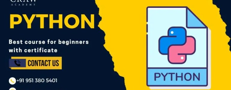 python course for beginners with certificate