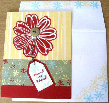 Friend To Friend - Card & Envelope at Create With Joy