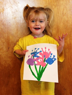 Handprint Flowers