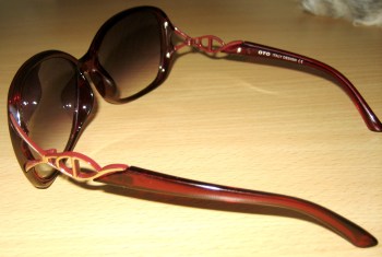 Firmoo - Burgundy Side View