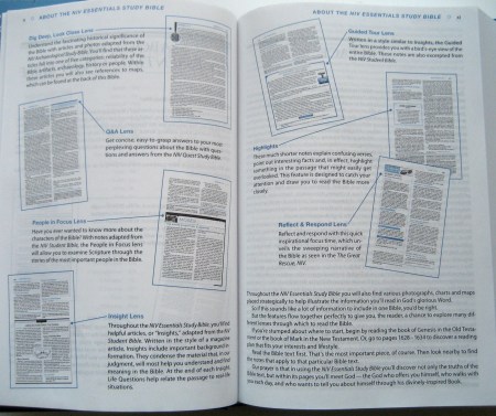 NIV Essentials Bible - Features